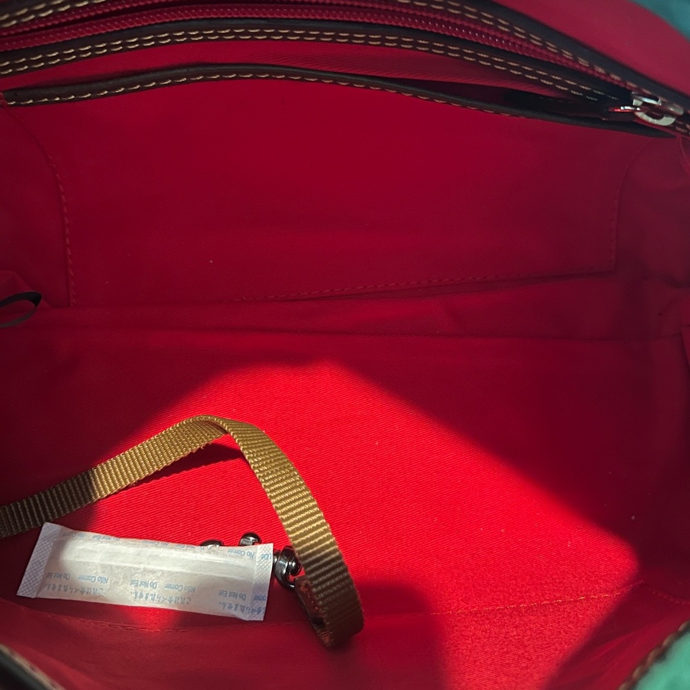 Dooney & Bourke Florentine Leather Satchel - mini - Picture 8 of 12